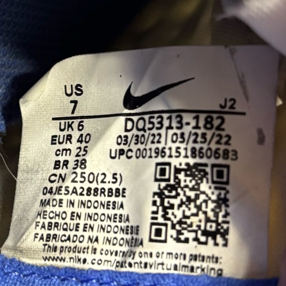 Nike Zoom Mercurial Vapor 15 Academy CR7 Ronaldo Size 7 Indoor Soccer Sneakers - Picture 9 of 16